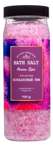 ЛАБОРАТОРИЯ КАТРИН OCEAN SPA СОЛЬ Д/ВАНН КОРАЛЛОВЫЙ РИФ СОЛЬ ДЛЯ ВАННЫ 700 Г №1