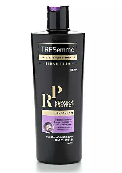 TRESEMME REPAIR AND PROTECT ШАМПУНЬ ДЛЯ ВОЛОС ВОССТАНАВЛИВАЮЩИЙ ШАМПУНЬ ДЛЯ ВОЛОС 400 МЛ №1