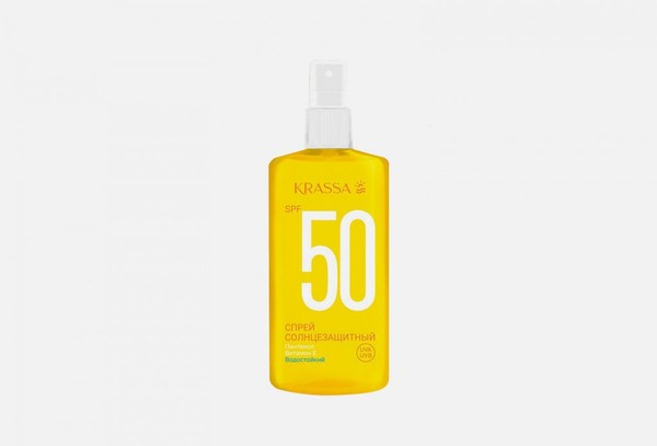 KRASSA СПРЕЙ Д/ТЕЛА СОЛНЦЕЗАЩИТНЫЙ SPF 50+ КОСМЕТИЧЕСКИЙ СПРЕЙ  150 МЛ №1