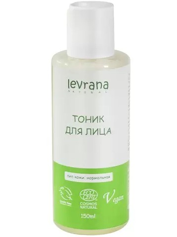 LEVRANA ТОНИК Д/ЛИЦА Д/НОРМАЛЬНОЙ КОЖИ ТОНИК ДЛЯ ЛИЦА 150 МЛ №1