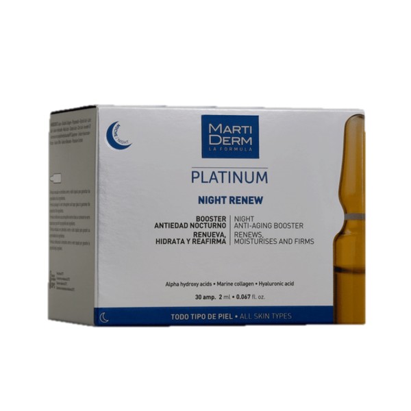 MARTIDERM PLATINUM NIGHT RENEW СЫВОРОТКА КОСМЕТИЧЕСКАЯ СЫВОРОТКА  2 МЛ №30