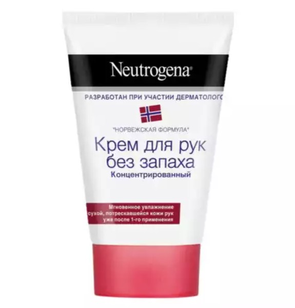 NEUTROGENA НОРВЕЖ ФОРМУЛА КРЕМ Д/РУК БЕЗ ЗАПАХА КРЕМ ДЛЯ РУК 75 МЛ №1