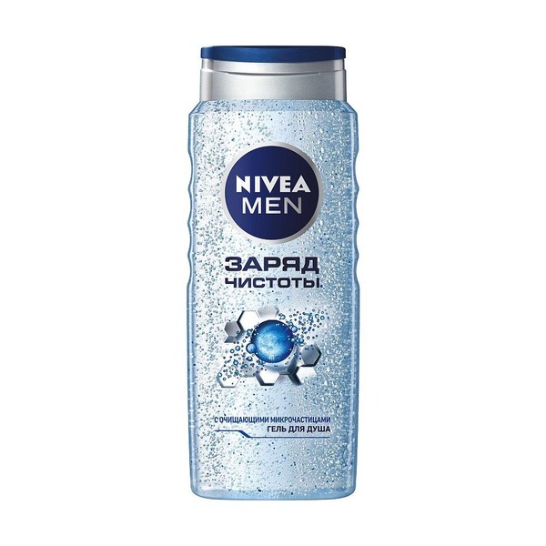 NIVEA MEN ЗАРЯД ЧИСТОТЫ ГЕЛЬ Д/ДУША ГЕЛЬ ДЛЯ ДУША 500 МЛ №1