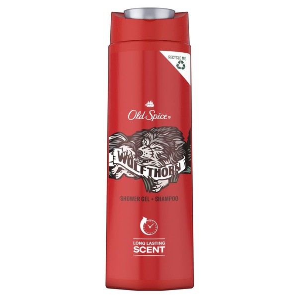 OLD SPICE ГЕЛЬ ДЛЯ ДУША+ШАМПУНЬ 2В1 WOLFTHORN ШАМПУНЬ 2 В 1 400 МЛ №1