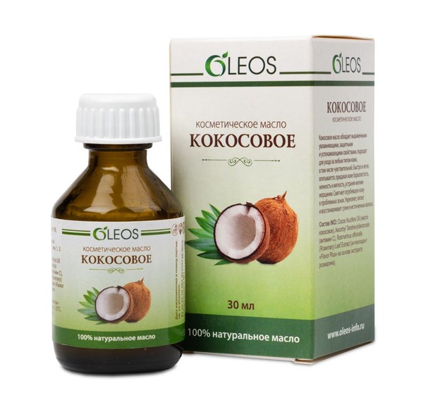 OLEOS МАСЛО КОСМЕТИЧЕСКОЕ КОКОСОВОЕ КОСМЕТИЧЕСКОЕ МАСЛО 30 МЛ №1