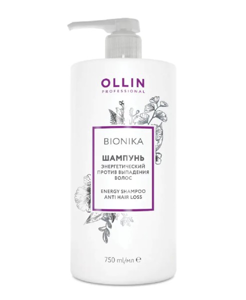 OLLIN BIONIKA ШАМПУНЬ Д/ВОЛОС П/ВЫПАДЕНИЯ ЭНЕРГЕТИЧЕСКИЙ ШАМПУНЬ ДЛЯ ВОЛОС 750 МЛ №1