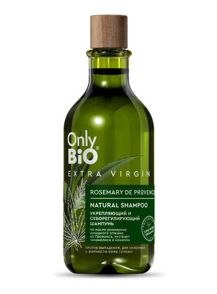 ONLY BIO EXTRA VIRGIN ШАМПУНЬ Д/ВОЛОС УКРЕПЛЯЮЩИЙ/СЕБОРЕГУЛИРУЮЩИЙ ШАМПУНЬ ДЛЯ ВОЛОС 350 МЛ №1