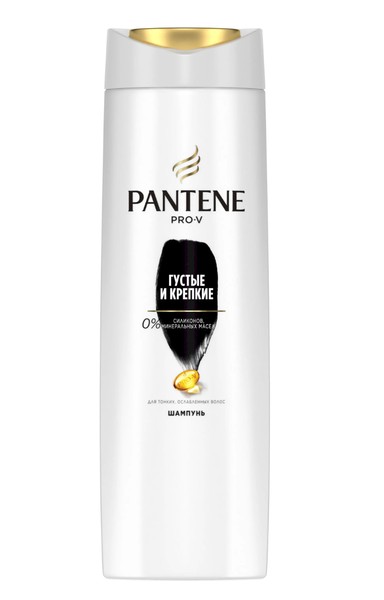 PANTENE PRO-V ГУСТЫЕ/КРЕПКИЕ ШАМПУНЬ ШАМПУНЬ 400 МЛ №1