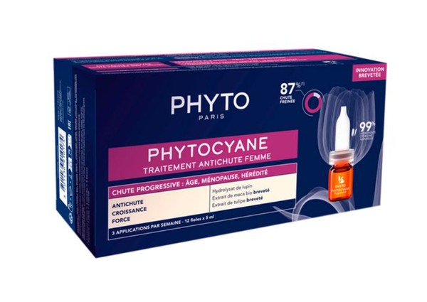 PHYTOSOLBA ФИТОЦИАН СЫВОРОТКА ПРОТИВ ХРОНИЧЕСКОГО/ПРОГРЕССИРУЮЩЕГО ВЫПАДЕНИЯ ВОЛОС Д/ЖЕНЩИН КОСМЕТИЧЕСКАЯ СЫВОРОТКА 5 МЛ №12