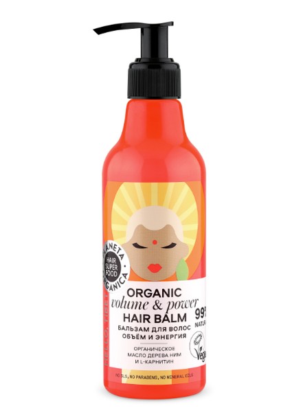 ПЛАНЕТА ОРГАНИКА HAIR SUPER FOOD БАЛЬЗАМ Д/ВОЛОС ОБЪЕМ И ЭНЕРГИЯ БАЛЬЗАМ ДЛЯ ВОЛОС 250 МЛ №1