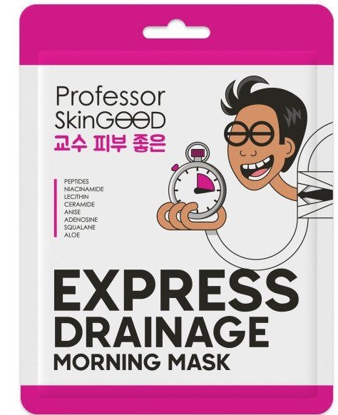 PROFESSOR SKINGOOD МАСКА Д/ЛИЦА УТРЕННЯЯ EXPRESS DRAINAGE МАСКА ДЛЯ ЛИЦА    №1