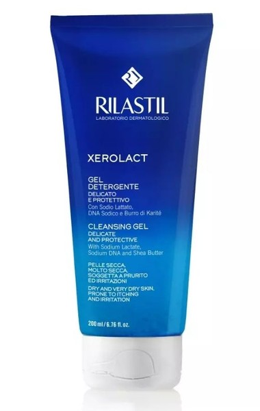 INSTITUTO GANASSINI RILASTIL XEROLACT ГЕЛЬ Д/ТЕЛА ОЧИЩАЮЩИЙ МЯГКИЙ ЗАЩИТНЫЙ ГЕЛЬ ДЛЯ ТЕЛА 200 МЛ №1
