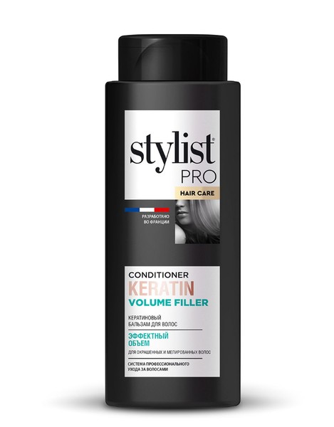 STYLIST PRO HAIR CARE KERATIN БАЛЬЗАМ Д/ВОЛОС ЭФФЕКТНЫЙ ОБЪЕМ КЕРАТИНОВЫЙ БАЛЬЗАМ ДЛЯ ВОЛОС  280 МЛ №1