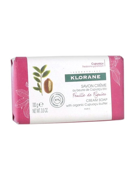KLORANE МЫЛО НЕЖНЫЙ ИНЖИР С МАСЛОМ КУПУАСУ МЫЛО  100 Г №1