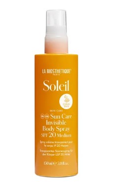 LA BIOSTHETIQUE СПРЕЙ Д/ТЕЛА ПРОЗРАЧНЫЙ СОЛНЦЕЗАЩИТ SPF 20 СПРЕЙ ДЛЯ ТЕЛА  150 МЛ №1