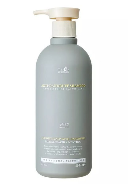 LADOR ANTI DANDRUFF ШАМПУНЬ ПРОТИВ ПЕРХОТИ СЛАБОКИСЛОТНЫЙ ШАМПУНЬ ПРОТИВ ПЕРХОТИ  530 МЛ №1