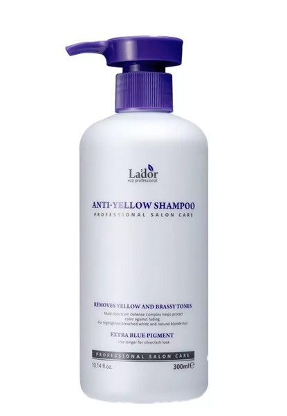 LADOR ANTI YELLOW ШАМПУНЬ Д/ВОЛОС ПРОТИВ ЖЕЛТИЗНЫ ШАМПУНЬ ПРОТИВ ВЫПАДЕНИЯ ВОЛОС  300 МЛ №1