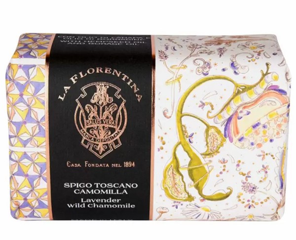 LA FLORENTINA МЫЛО ТУАЛЕТНОЕ ТВЕРДОЕ ЛАВАНДА И ДИКАЯ РОМАШКА КОСМЕТИЧЕСКОЕ МЫЛО  270 Г №1