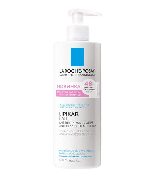 LA ROCHE-POSAY LIPIKAR LAIT МОЛОЧКО Д/ТЕЛА С НЕЖНЫМ АРОМАТОМ МОЛОЧКО ДЛЯ ТЕЛА  400 МЛ №1