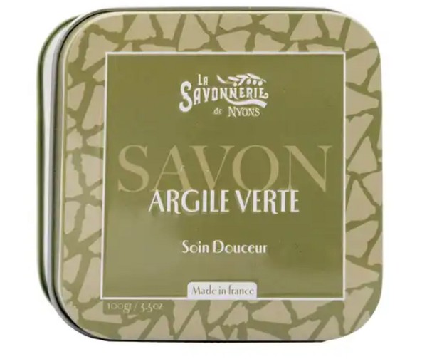 LA SAVONNERIE DE NYONS МЫЛО С ЗЕЛЕНОЙ ГЛИНОЙ КОСМЕТИЧЕСКОЕ МЫЛО 100 Г №1