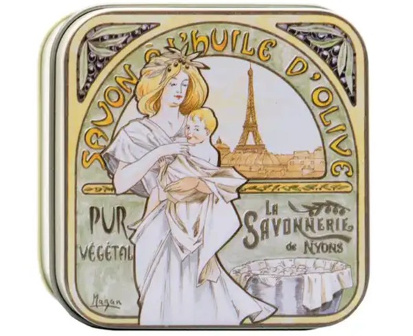 LA SAVONNERIE DE NYONS МЫЛО Д/ЛИЦА/ТЕЛА МИНДАЛЬ МУХА ПАРИЖ КОСМЕТИЧЕСКОЕ МЫЛО 100 Г №1
