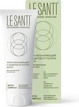 LE SANTI КРЕМ Д/ЛИЦА И ТЕЛА УВЛАЖНЯЮЩИЙ С ЗАЩИТОЙ ОТ ПОТЕРИ ВЛАГИ Д/СУХОЙ И ЧУВСТВИТ КОЖИ КРЕМ УНИВЕРСАЛЬНЫЙ 75 МЛ №1