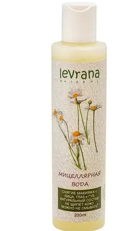 LEVRANA МИЦЕЛЛЯРНАЯ ВОДА Д/СНЯТИЯ МАКИЯЖА РОМАШКА ВОДА МИЦЕЛЛЯРНАЯ 200 МЛ №1