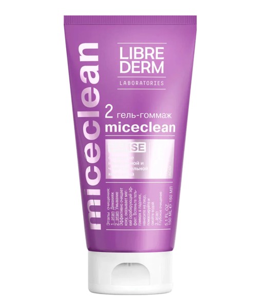 LIBREDERM MICECLEAN SENSE ГЕЛЬ-ГОММАЖ Д/НОРМАЛЬНОЙ И ЧУВСТВИТЕЛЬНОЙ КОЖИ КОСМЕТИЧЕСКИЙ ГЕЛЬ  150 МЛ №1