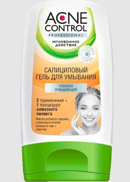 ACNE CONTROL PROFESSIONAL ГЕЛЬ Д/УМЫВАНИЯ САЛИЦИЛОВЫЙ ГЛУБОКООЧИЩАЮЩИЙ ГЕЛЬ ДЛЯ УМЫВАНИЯ 150 МЛ №1