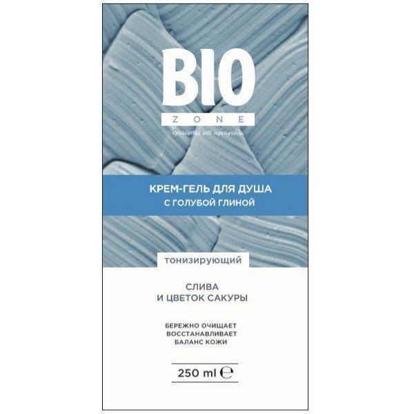 BIOZONE/БИОЗОН КРЕМ-ГЕЛЬ Д/ДУША ТОНИЗИРУЮЩИЙ С ГОЛУБОЙ ГЛИНОЙ  КРЕМ-ГЕЛЬ ДЛЯ ДУША  250 МЛ №1