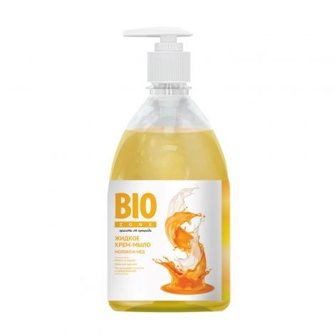 BIOZONE/БИОЗОН КРЕМ-МЫЛО МОЛОКО/МЕД МЫЛО ЖИДКОЕ  300 МЛ №1