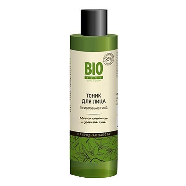 BIOZONE/БИОЗОН ТОНИК Д/ЛИЦА ТОНИЗИРУЮЩИЙ МАСЛО КОНОПЛИ/ЗЕЛЕНЫЙ ЧАЙ ТОНИК ДЛЯ ЛИЦА  200 МЛ №1