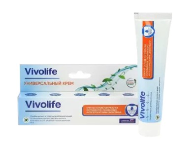 VIVOLIFE КРЕМ ДЛЯ ЛИЦА/ТЕЛА УНИВЕРСАЛЬНЫЙ КОСМЕТИЧЕСКИЙ КРЕМ 50 МЛ №1