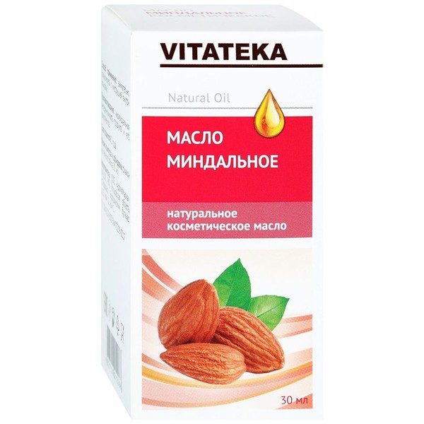VITATEKA/ВИТАТЕКА МАСЛО КОСМЕТИЧЕСКОЕ МИНДАЛЬНОЕ КОСМЕТИЧЕСКОЕ МАСЛО 30 МЛ №1