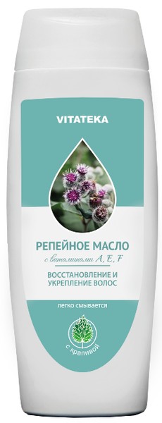 VITATEKA/ВИТАТЕКА МАСЛО РЕПЕЙНОЕ С КРАПИВОЙ КОСМЕТИЧЕСКОЕ МАСЛО 100 МЛ №1