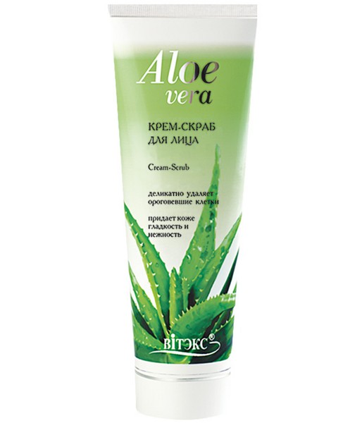 ВИТЭКС ALOE VERA КРЕМ-СКРАБ ДЛЯ ЛИЦА КОСМЕТИЧЕСКИЙ КРЕМ 100 МЛ №1