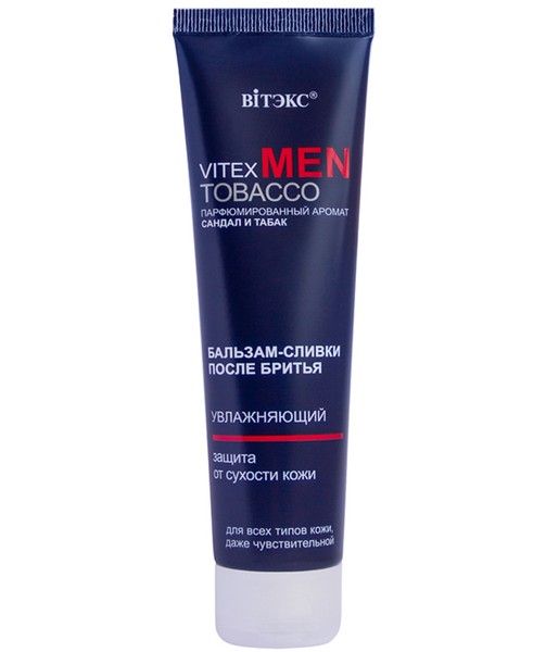 ВИТЭКС FOR MEN TOBACCO БАЛЬЗАМ-СЛИВКИ ПОСЛЕ БРИТЬЯ УВЛАЖНЯЮЩИЙ Д/ВСЕХ ТИПОВ КОЖИ СРЕДСТВО ПОСЛЕ БРИТЬЯ 100 МЛ №1