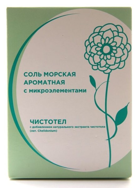 ЛЕЧЕБНЫЕ ТРАВЫ СОЛЬ МОРСКАЯ ЧИСТОТЕЛ КОСМЕТИЧЕСКИЕ СРЕДСТВА ДЛЯ РАСТВОРЕНИЯ 500 Г №1