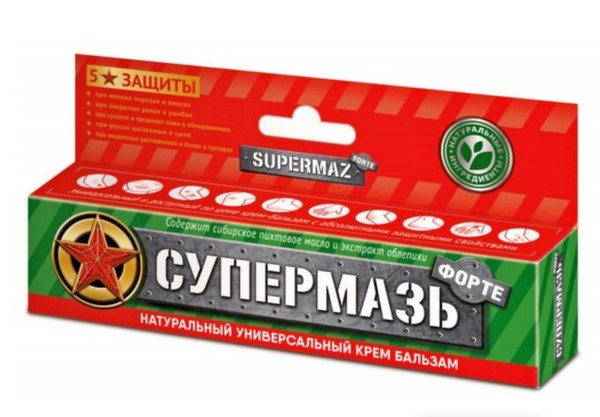 СУПЕРМАЗЬ ФОРТЕ КРЕМ-БАЛЬЗАМ КОСМЕТИЧЕСКИЙ КРЕМ 44 МЛ №1