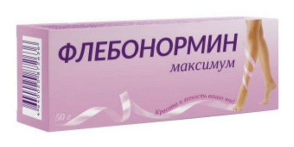 ФЛЕБОНОРМИН МАКСИМУМ ГЕЛЬ Д/НОГ КОСМЕТИЧЕСКИЙ ГЕЛЬ  50 Г №1
