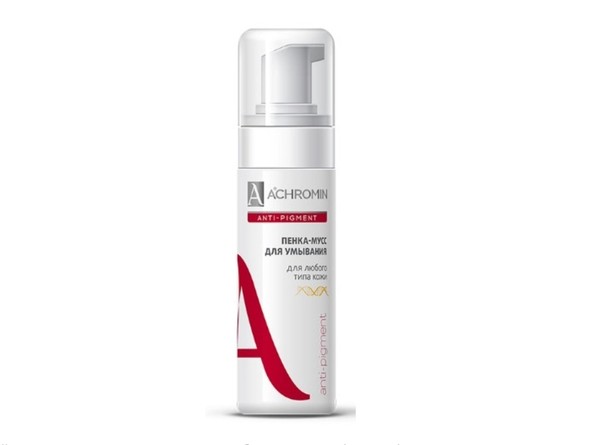 ACHROMIN ANTI-PIGMENT ПЕНКА-МУСС Д/УМЫВАНИЯ Д/ЛЮБОГО ТИПА КОЖИ ПЕНКА-МУСС 150 МЛ №1