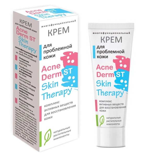 ACNEDERM ST КРЕМ Д/ПРОБЛЕМНОЙ КОЖИ SKIN THERAPY КОСМЕТИЧЕСКИЙ КРЕМ 30 МЛ №1