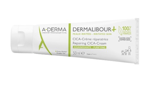 A-DERMA DERMALIBOUR+ CICA КРЕМ ВОССТАНАВЛИВАЮЩИЙ КОСМЕТИЧЕСКИЙ КРЕМ  50 МЛ №1