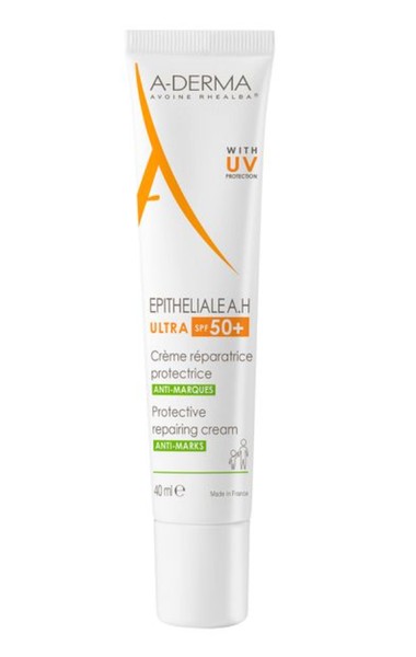 A-DERMA EPITHELIALE A.H ULTRA КРЕМ Д/ЛИЦА/ТЕЛА ЗАЩИТНЫЙ ВОССТАНАВЛИВАЮЩИЙ SPF50+ КОСМЕТИЧЕСКИЙ КРЕМ  40 МЛ №1