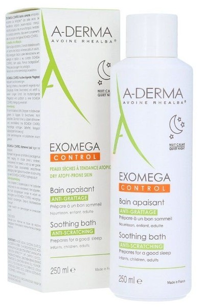 A-DERMA EXOMEGA CONTROL СРЕДСТВО Д/ПРИНЯТ ВАННЫ СМЯГЧАЮЩЕЕ КОСМЕТИЧЕСКИЕ СРЕДСТВА ПРОЧИЕ  250 МЛ №1
