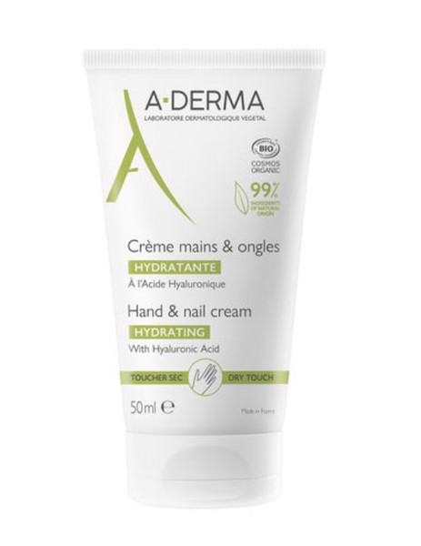 A-DERMA КРЕМ Д/РУК/НОГТЕЙ УВЛАЖНЯЮЩИЙ КРЕМ ДЛЯ РУК И НОГТЕЙ  50 МЛ №1
