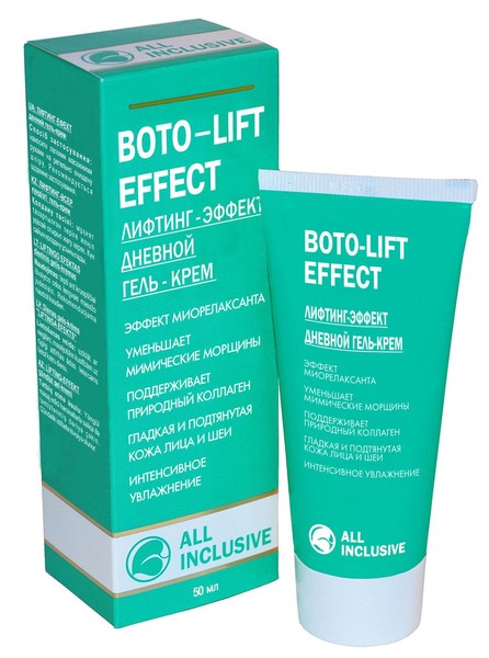 ALL INCLUSIVE BOTO-LIFT EFFECT ГЕЛЬ-КРЕМ ЛИФТИНГ-ЭФФЕКТ ДНЕВНОЙ  КРЕМ-ГЕЛЬ 50 МЛ №1