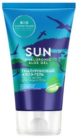 BIO COSMETOLOG PROFESSIONAL АЛОЭ-ГЕЛЬ ГИАЛУРОНОВЫЙ ПОСЛЕ ЗАГАРА Д/ЛИЦА/ТЕЛА КОСМЕТИЧЕСКИЙ ГЕЛЬ 150 МЛ №1