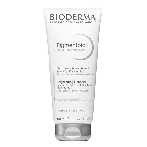 BIODERMA PIGMENTBIO FOAMING КРЕМ Д/ЛИЦА ОЧИЩАЮЩИЙ/ОСВЕТЛЯЮЩИЙ КРЕМ ДЛЯ ЛИЦА  200 МЛ №1