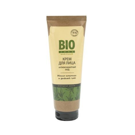 BIOZONE/БИОЗОН КРЕМ Д/ЛИЦА АНТИОКСИДАНТНЫЙ УХОД МАСЛО КОНОПЛИ/ЗЕЛЕНЫЙ ЧАЙ КРЕМ ДЛЯ ЛИЦА 75 МЛ №1